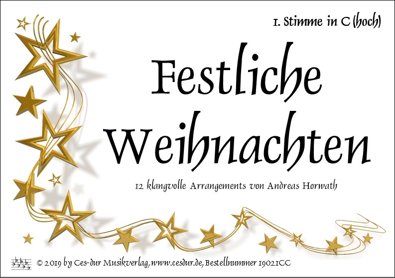 Partitur Festliche Weihnachten